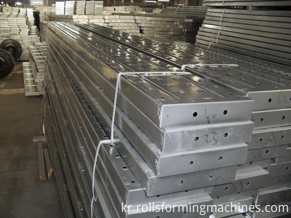 철강 비계 보드 롤 성형 기계 Steel Scaffolding Board Roll Forming Machine